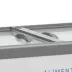 ILHA P/CONGELADOS 1,90m VIDRO RETO GESV-190R/BR ADESIVADA GELOPAR110V